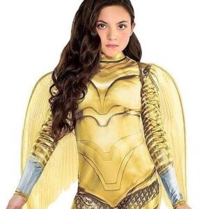 BRAND NEW girl Wonder Woman wonder woman halloween costume size S 4-6 L  12-14